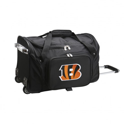 Cincinnati Bengals 22&quot; Rolling Duffle Bag