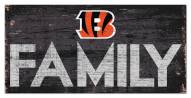 Cincinnati Bengals 6" x 12" Family Sign