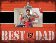 Cincinnati Bengals Best Dad Clip Frame