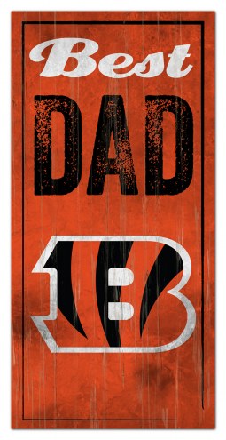 Cincinnati Bengals Best Dad Sign