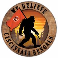 Cincinnati Bengals Bigfoot 12" Circle Sign