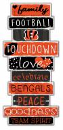 Cincinnati Bengals Celebrations Stack Sign