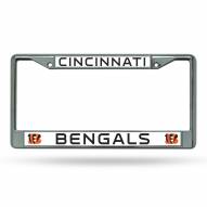Cincinnati Bengals Chrome License Plate Frame