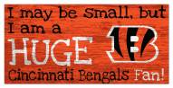 Cincinnati Bengals Huge Fan 6" x 12" Sign