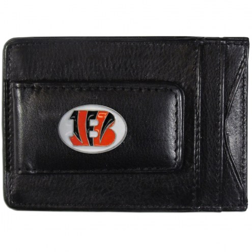 Cincinnati Bengals Leather Cash & Cardholder