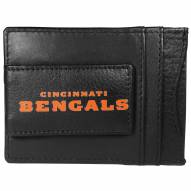 Cincinnati Bengals Logo Leather Cash and Cardholder