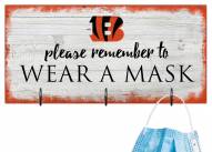 Cincinnati Bengals Please Wear Your Mask Sign