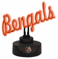 Cincinnati Bengals Script Neon Desk Lamp