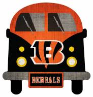 Cincinnati Bengals Team Bus Sign