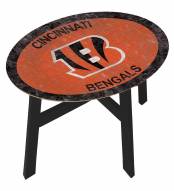 Cincinnati Bengals Team Color Side Table