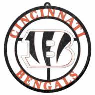 Cincinnati Bengals Team Logo Cutout Door Hanger