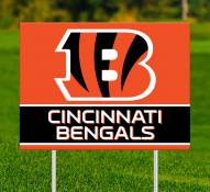 Cincinnati Bengals Team Name Yard Sign