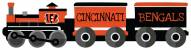 Cincinnati Bengals Train Cutout 6" x 24" Sign