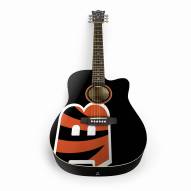 Cincinnati Bengals Woodrow Acoustic Guitar