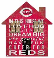 Cincinnati Reds 12" House Sign