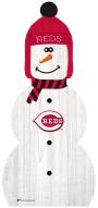 Cincinnati Reds 31" Snowman Leaner