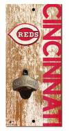 Cincinnati Reds 6" x 12" Distressed Bottle Opener