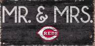 Cincinnati Reds 6" x 12" Mr. & Mrs. Sign