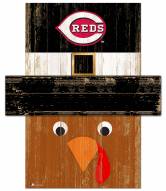 Cincinnati Reds 6" x 5" Turkey Head