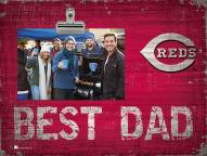 Cincinnati Reds Best Dad Clip Frame