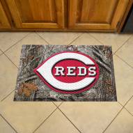 Cincinnati Reds Camo Scraper Door Mat