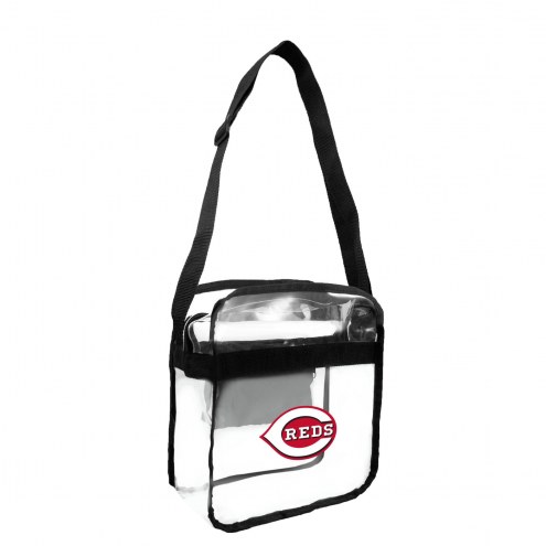 Cincinnati Reds Clear Crossbody Carry-All Bag