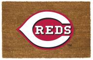 Cincinnati Reds Colored Logo Door Mat