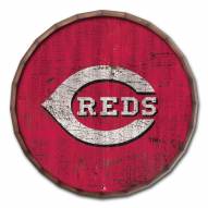 Cincinnati Reds Cracked Color 16" Barrel Top