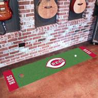 Cincinnati Reds Golf Putting Green Mat