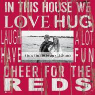 Cincinnati Reds In This House 10" x 10" Picture Frame