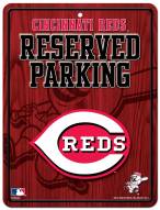 Cincinnati Reds Metal Parking Sign
