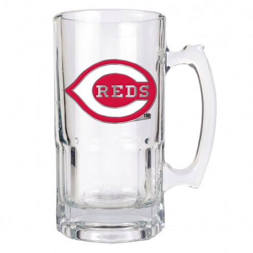 Cincinnati Reds MLB 1 Liter Glass Macho Mug