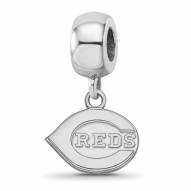 Cincinnati Reds Sterling Silver Extra Small Bead Charm
