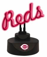 Cincinnati Reds Script Neon Desk Lamp