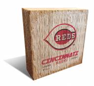 Cincinnati Reds Team Logo Block