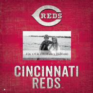 Cincinnati Reds Team Name 10" x 10" Picture Frame