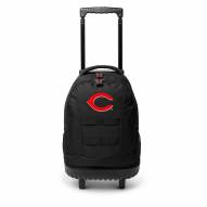 MLB Cincinnati Reds Wheeled Backpack Tool Bag