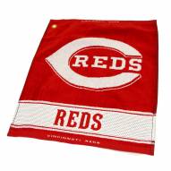 Cincinnati Reds Woven Golf Towel