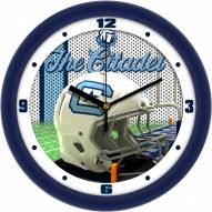 Citadel Bulldogs Football Helmet Wall Clock