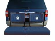 Citadel Bulldogs Tailgate Hitch Seat/Cargo Carrier