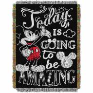 Classic Mickey Amazing Day Throw Blanket