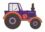 Clemson Tigers 12" Tractor Cutout Sign