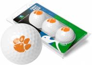 Clemson Tigers 3 Golf Ball Sleeve