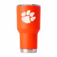 Clemson Tigers 30 oz. Stainless Steel Powder Coated Tumbler