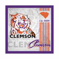 Clemson Tigers Album 10" x 10" Sign