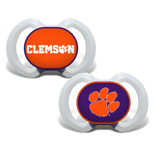 Clemson Tigers Baby Pacifier 2-Pack