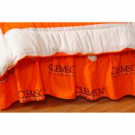 Clemson Tigers Bed Skirt