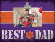 Clemson Tigers Best Dad Clip Frame