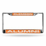 Clemson Tigers Chrome Alumni License Plate Frame