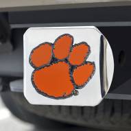 Clemson Tigers Chrome Color Hitch Cover